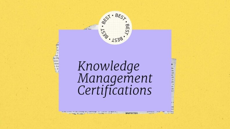 Knowledge management certifications generic best of
