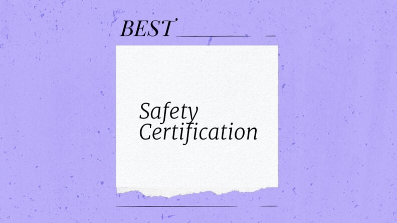 Safety certification generic best of