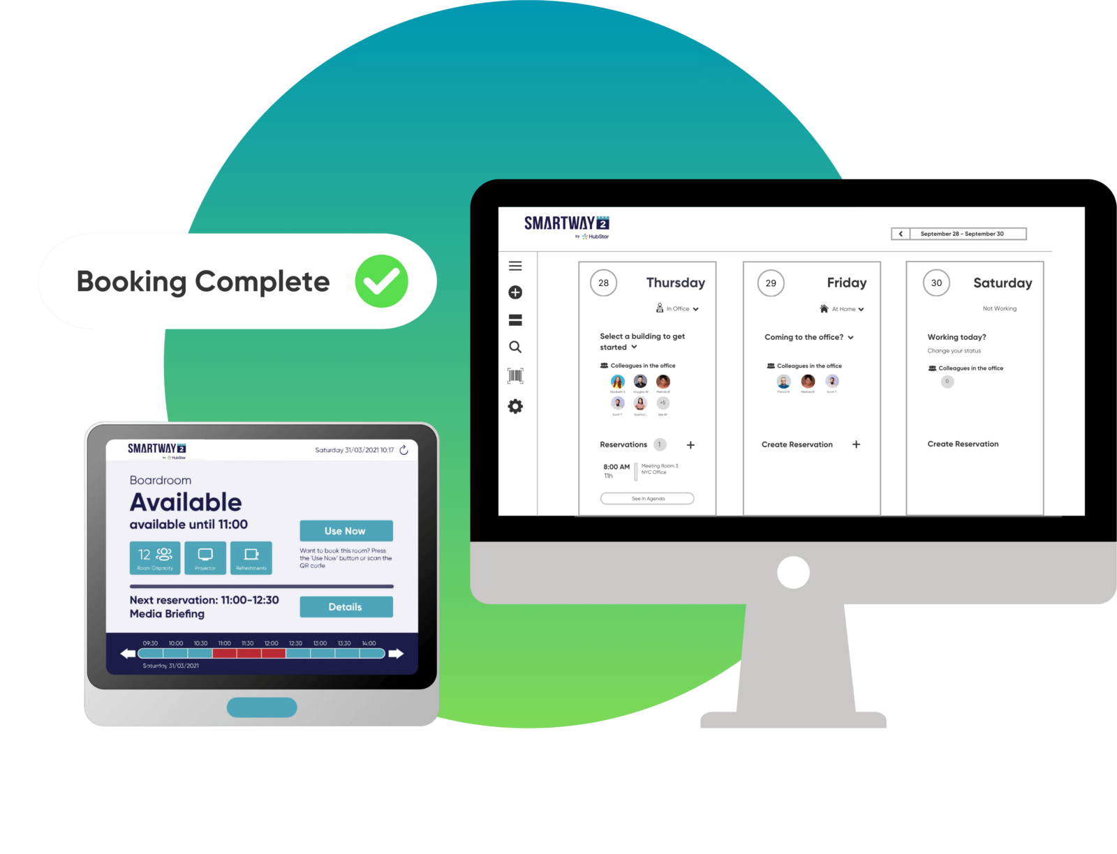 Smartway2 user friendly design screenshot