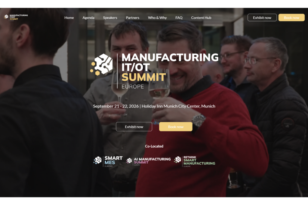 The Manufacturing IT/OT Summit website.