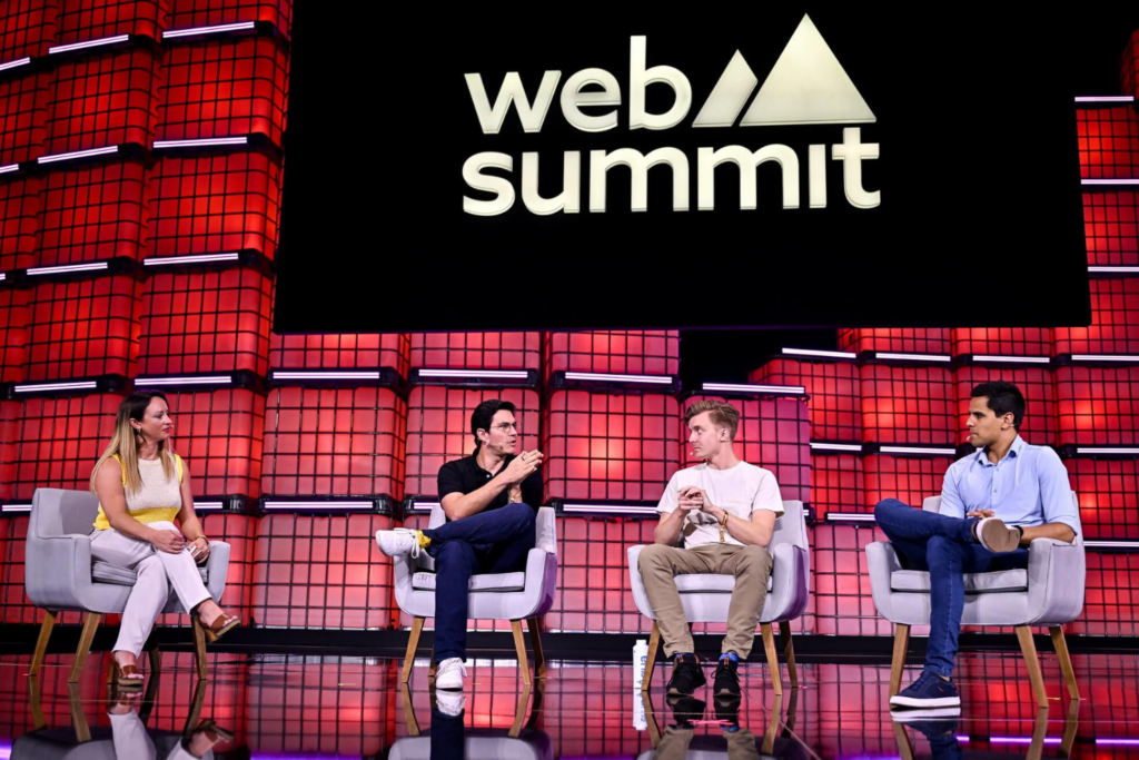 Panelists of the 2025 Web Summit Rio