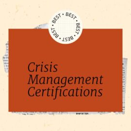 Crisis management certifications generic best of