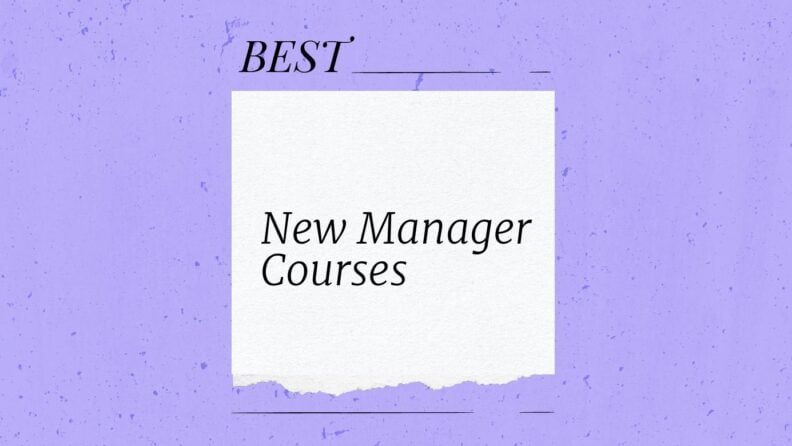 New manager courses generic best of
