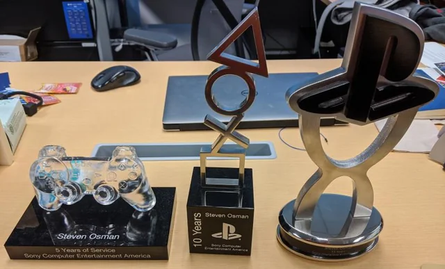 Sony employee tenure awards.