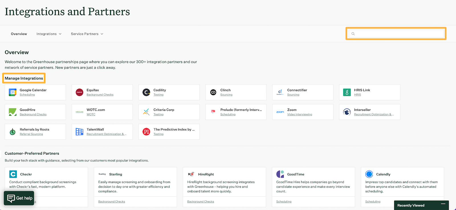 Greenhouse integrates with over 500 platforms