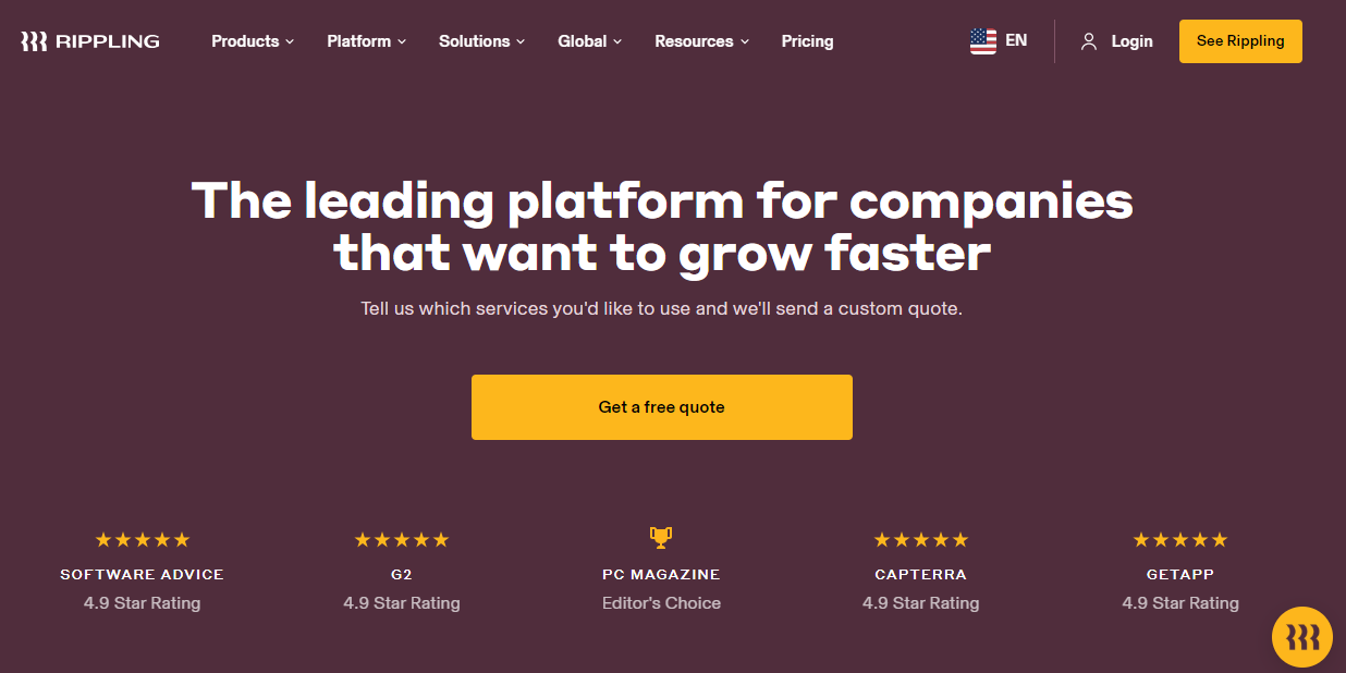 Rippling Pricing