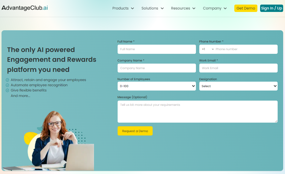 Advantage club pricing screenshot