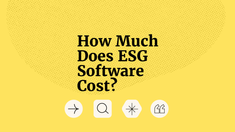 How much does esg software cost standard editorial post 37568