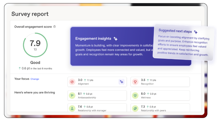 Screenshot of Workleap AI