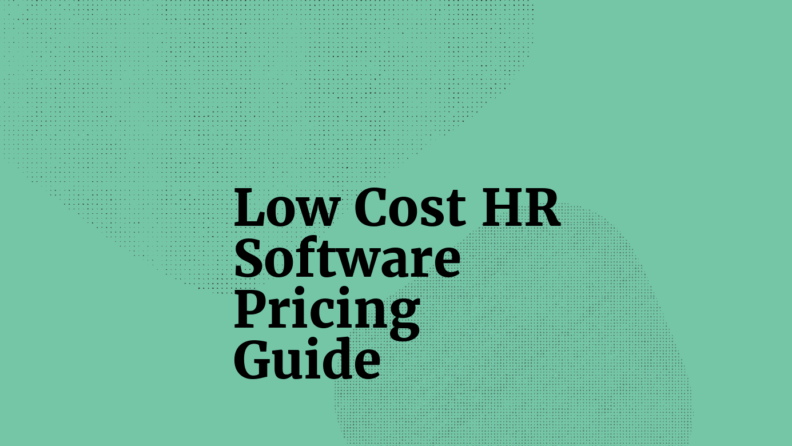 Low cost hr software pricing guide standard editorial post 05243
