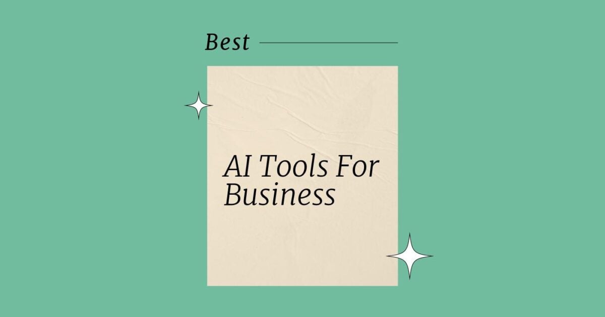 10 Best AI Tools for Business Reviewed in 2026
