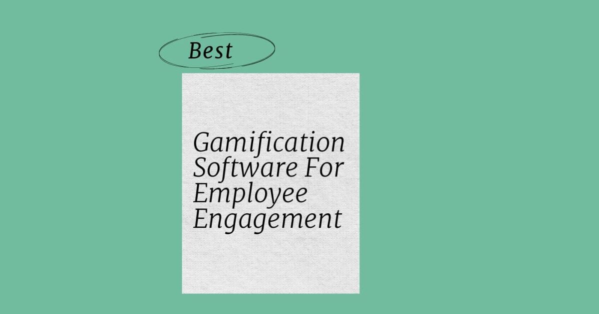 10 Best Gamification Software for Employee Engagement Reviewed in 2026