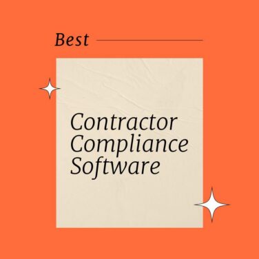 Contractor compliance software best tools 56633