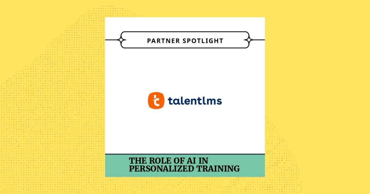 From Generic Courses to Personalized Learning: The Role of AI in Training