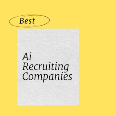 Ai recruiting companies best tools 85379