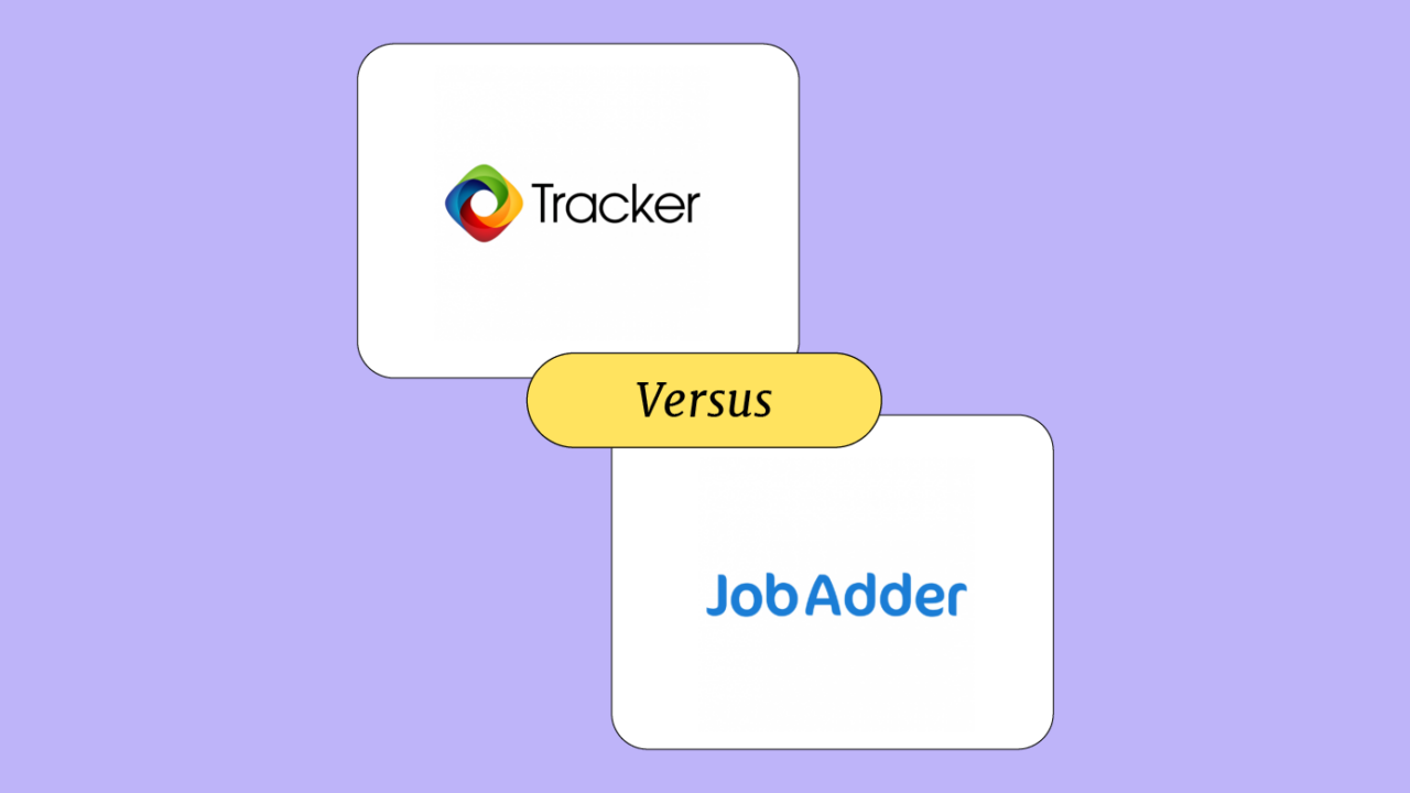 Tracker Versus Jobadder 64310