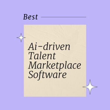 Ai driven talent marketplace software best tools 91423