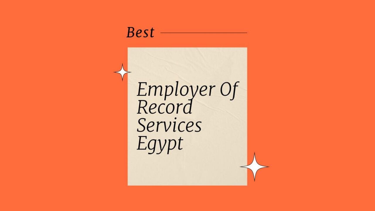 Employer of record services egypt best tools 84239