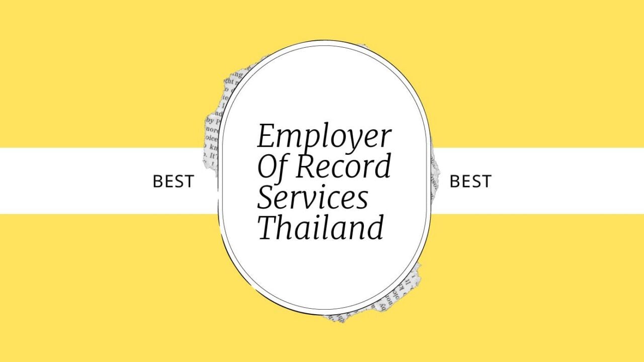 Employer of record services thailand best tools 63232