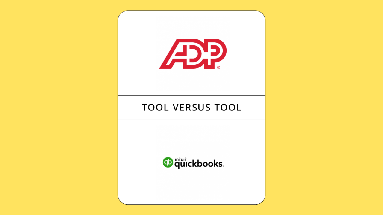 Run by adp Versus Quickbooks payroll 25632